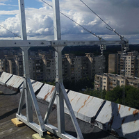 Plateforme de travail suspendue électrique moderne WH-SP en acier galvanisé pour travaux en hauteur extérieure, élévateur de façade 1
