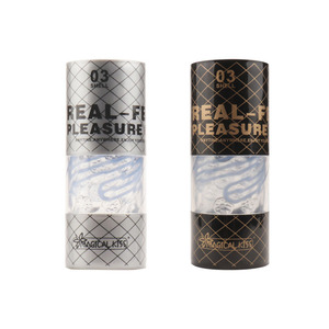 Sex Toy Male Masturbation Cup Sex Tool Transparent Masturbate Soft Tube Cup <strong>Realistic</strong> <strong>Vagina</strong> Pussy for Men - Product Image 3