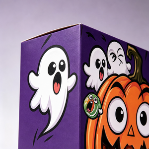 Caja <span class=keywords><strong>de</strong></span> Regalo Ecológica <span class=keywords><strong>de</strong></span> Cartón para Halloween con Diseño <span class=keywords><strong>de</strong></span> <span class=keywords><strong>Boca</strong></span> <span class=keywords><strong>de</strong></span> Calabaza y Ventana, Caja Portátil para Dulces, Chocolates y Regalos <span class=keywords><strong>de</strong></span> Panadería - Product Image 2