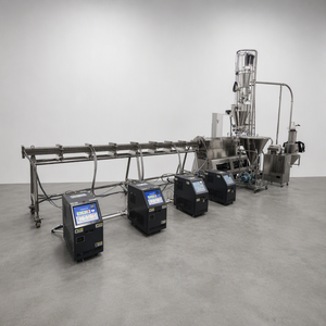 Machine de production de snacks frits extrudés 400 kg/h, ligne de production de frites Bugles, de granulés 2D 3D et de produits semi-finis pour la friture alimentaire - Product Image 6