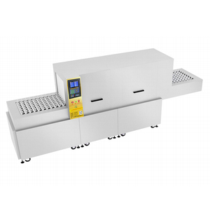 Restaurant <span class=keywords><strong>industriel</strong></span> lave-vaisselle automatique de type tunnel égouttoir à vaisselle convoyeur commercial lave-vaisselle avec sèche-linge - Product Image 1