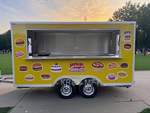 Remolques de Comida Completamente Equipados para Café y Hamburguesas, Diseño de Plano de Planta Libre, 4 Metros, Precio Mayorista - Product Image 5