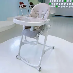 Легкий детский высокий стул, Очищаемый детский стул