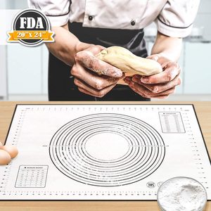 Tapete de Silicona Antiadherente para Repostería, Grado Alimenticio, Grosor de 0.4mm-0.7mm, 40x50cm, Apto para Horno y Lavavajillas, Ecológico - Product Image 5