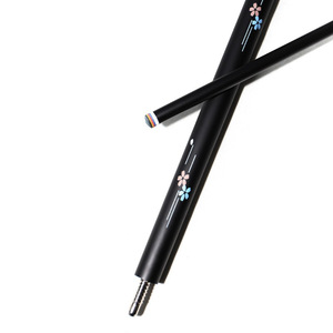 Taco de billar Okhealing de fibra de carbono con mango dividido de 12.5mm, duradero, para billar de nueve bolas - Product Image 1