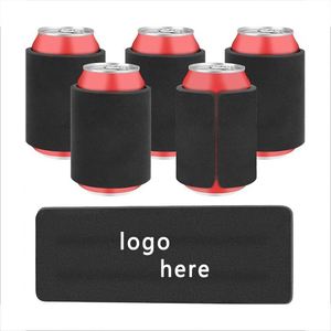 Manchon isotherme en néoprène 330 ml pour canette, avec logo personnalisé, pour Noël, à fixation rapide, pour fêtes - Product Image 5