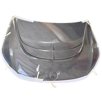 Pour Volkswagen Scirocco Aspe Style Kit de carrosserie de capot moteur en Fiber de carbone