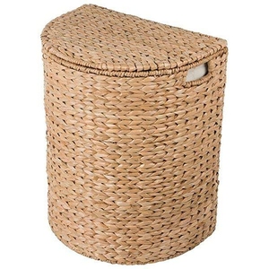 Cesta de mimbre natural tejida a mano estilo bohemio de moda para organizador de macetas de interior, proveedor mayorista de alta calidad - Product Image 2