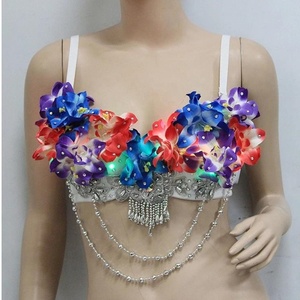 Bestdance <strong>LED</strong> Luminous Bra Flashing New Bra Bra Luminous <strong>LED</strong> <strong>Clothing</strong> <strong>LED</strong> <strong>Clothing</strong> - Product Image 3