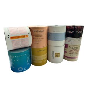 Factory Price High Grade Thermal Cash Register Paper Roll 80x80mm Single POS Machine Compatible Most <b>Printers</b> Customized Logo - Product Image 3