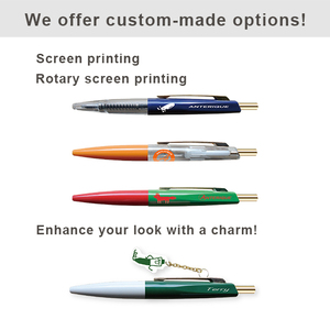 Mini stylo à bille compact en plastique avec d'excellentes performances d'écriture Largeur de 0.5mm - Product Image 4