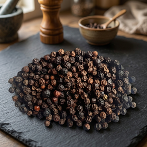 Poivre noir séché authentique, pas cher, cru, fort et piquant, du Sri Lanka, biologique, non-OGM, casher, 12 mm, grains de poivre de qualité supérieure - Product Image 3