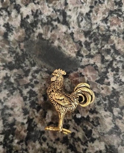 Patung Ayam Jantan Kuningan - Patung Ayam Jantan Mengaum dari Tembaga, Patung Zodiak Tradisional Tiongkok & Hewan Peliharaan Teh Cocok untuk Dekorasi Rumah - Product Image 6