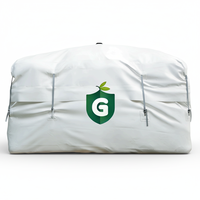 Solution de stockage de céréales modulaire avec gestion de l'humidité par réduction de l'oxygène et support de fumigation organique