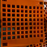 Écrans en maille fine en polyuréthane personnalisables en gros avec ouvertures carrées pour le criblage des minerais et le traitement des matières premières