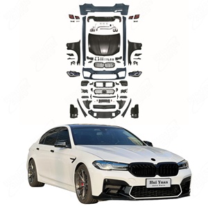 Kit de carrocería de buena calidad a buen <span class=keywords><strong>precio</strong></span> para <span class=keywords><strong>BMW</strong></span> 5 Series F10/F18 2010-2017 Facelift to <span class=keywords><strong>2023</strong></span> G30 <span class=keywords><strong>M5</strong></span> LCI M Power Style con parachoques de capó - Product Image 1
