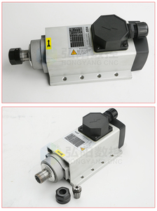 2.2kw er20 làm mát bằng nước phay động cơ trục chính + VFD biến tần 80 lịch thi đấu 80W Máy bơm nước 18 PC er20 Chuck CNC Router Kit mang - Product Image 3