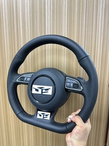 Volante Deportivo S-Line en Cuero Alcantara Completo con Botón de Arranque para Audi R8 TTRS C6 C7 S7 S4 A4 B8 RS3 SQ5 S5 B9 A6 C8 A3 <span class=keywords><strong>2018</strong></span> - Product Image 2