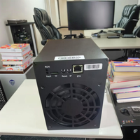 Boîtier de serveur ATX INIBOX 850M 500W Full Tower en métal avec radiateur de 120 mm, 4 ventilateurs, refroidissement latéral, argent, garantie 1 an