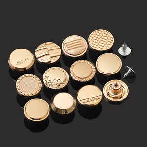 Phụ Kiện May Mặc Thay Thế Biểu Tượng Tùy Chỉnh Đinh Tán Hợp Kim Kẽm Denim Tùy Chỉnh Vàng Nút Nút Kim Loại Quần Jean Nút Cho Quần Áo - Product Image 2