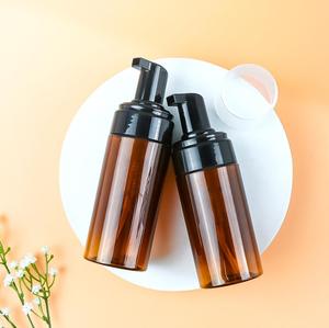 100ml 120ml 150ml Rỗng hổ phách <span class=keywords><strong>Pet</strong></span> nhựa tạo bọt Chai Xà phòng Dispenser container xà phòng bọt Lotion bơm chai - Product Image 3