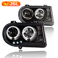 Style automobile pour Chrysler 300C 2005-2013 phare LED DRL antibrouillard clignotant feux de croisement et feux de route projecteur angel eye