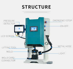Máquina prensadora de terminales servo 4T-10T con detección de presión - Product Image 6