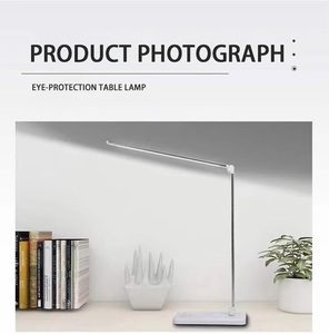 Moderna lampada da scrivania a LED con semplice ricarica Wireless con temperatura <span class=keywords><strong>di</strong></span> colore scorrevole e funzione <span class=keywords><strong>di</strong></span> temporizzazione tonalità bianca per <span class=keywords><strong>sala</strong></span> <span class=keywords><strong>lettura</strong></span> - Product Image 3