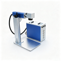 Machine de marquage laser à fibre OEM ODM personnalisée 10W 20W 30W 50W, machines de marquage laser industrielles de bureau pour bijoux, bagues et or