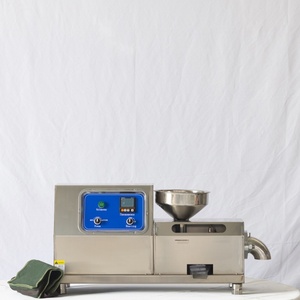 Presse à <span class=keywords><strong>huile</strong></span> automatique en acier inoxydable 15-20 kg/h pour arachides, sésame, tournesol, pressage à froid et à chaud avec certification CE - Product Image 2