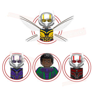 G0115 siêu anh hùng Ant-Man <span class=keywords><strong>Wasp</strong></span> Kang chinh phục <span class=keywords><strong>Mini</strong></span> hành động con số trẻ em lắp ráp xây dựng khối hình nhựa đồ chơi gạch - Product Image 1