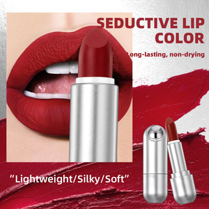 Durable Waterproof Cream Lip Gloss Non-Fading and Non-Sticky Velvet <strong>Matte</strong> <strong>Lipstick</strong> Naturally Three-Dimensional - Product Image 2