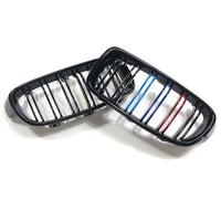 Grilles F30 pour BMW Série 3 F30 – Amélioration Noir Brillant, Noir Mat, Transfert d'Eau, Motif Étoile Complet, Couleur M – Calandre Avant F30