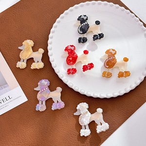 Dowell Attache mignonne pour cheveux de <span class=keywords><strong>chien</strong></span> de dessin animé avec acide acétique et strass pour femmes - Product Image 3