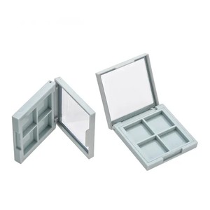 Báo Chí Nhỏ Gọn Bột <span class=keywords><strong>Container</strong></span> Với Gương Rỗng Trang Điểm Bao Bì Nhựa Cho Nền Tảng Và Đỏ Mặt Hình Vuông Bên Trong Phun - Product Image 4