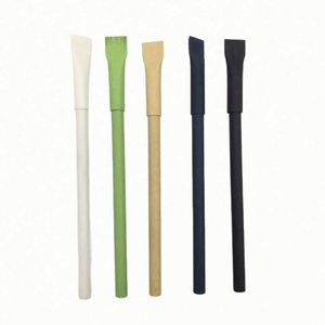 Custom Recyclable Kraft Paper Pen Gift Ballpen Extremely <b>Cheap</b> Eco <b>Cardboard</b> Pen for Promotion - Product Image 1
