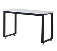 Bureau d'ordinateur carré moderne de style européen et américain STG, amovible, mobilier minimaliste, table de bureau pour bureau commercial