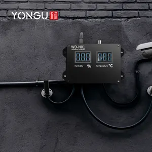 Yonggu L08 170*125MM Kotak Peralatan Listrik Kustom Kotak Penutup Aluminium Elektronik Luar Ruangan Tahan Air Ip68