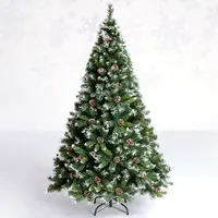 Дешевое наружное освещение, искусственная Рождественская елка, Рождественское украшение, Рождественское украшение, 4 фута, 5 футов, 6 футов, 7 футов, 8 футов