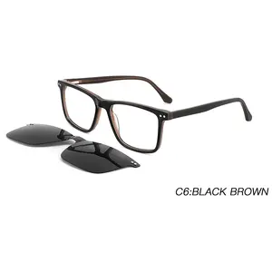 Phân cực nam châm Clip on Magnetic Sun Glasses Sunglasses chủ Clips cho nam giới phụ nữ