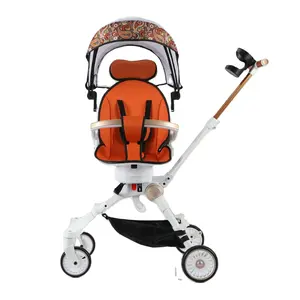 Carrinho de bebê conversível, bebê de alta qualidade, fácil, dobrável, portátil, crianças, carrinho