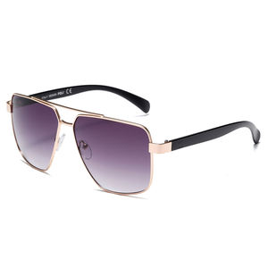 Nouveauté Designer, mode, lunettes de soleil métal OEM, personnalisées, UV400, lunettes de soleil polarisées rétro de haute qualité, lunettes de sol pour hommes - Product Image 5