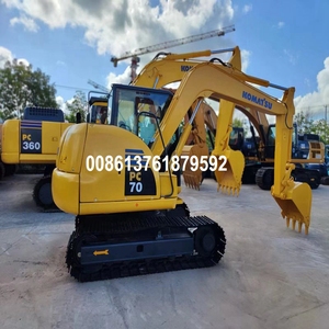 Excavadora Usada Komatsu PC70 de 7 Toneladas, Fabricada en Japón, Modelo 2016, Cucharón de 0.3m, Componente de Motor Principal - Product Image 5
