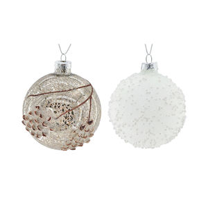 Zhengtian Luxuriant In Design Led decorazione soffitto In vetro appeso decorazioni natalizie palla - Product Image 6