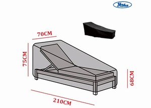 Gartenmobel Abdeckung Wasserdicht <span class=keywords><strong>Housse</strong></span> de chaise longue en matériau Oxford pour meubles d'extérieur <span class=keywords><strong>Protection</strong></span> contre la pluie - Product Image 6