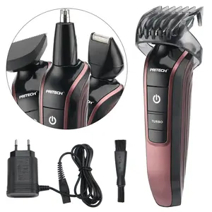 PRITECH Waterproof IPX7 3 in 1 Multifunctional Cordless Professional Electric Hair Clipper