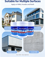 Peinture liquide acrylique réfléchissante thermique pour isolation solaire, imperméable, pour toitures et murs extérieurs, à appliquer au pinceau – Fournisseur d'usine