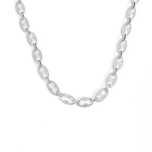 Vente en gros <span class=keywords><strong>de</strong></span> bijoux <span class=keywords><strong>de</strong></span> plage en <span class=keywords><strong>or</strong></span> 18 carats imperméables en acier inoxydable collier <span class=keywords><strong>de</strong></span> <span class=keywords><strong>chaîne</strong></span> <span class=keywords><strong>de</strong></span> grains <span class=keywords><strong>de</strong></span> <span class=keywords><strong>café</strong></span> faits à la main grosse <span class=keywords><strong>chaîne</strong></span> pour hommes et femmes - Product Image 2