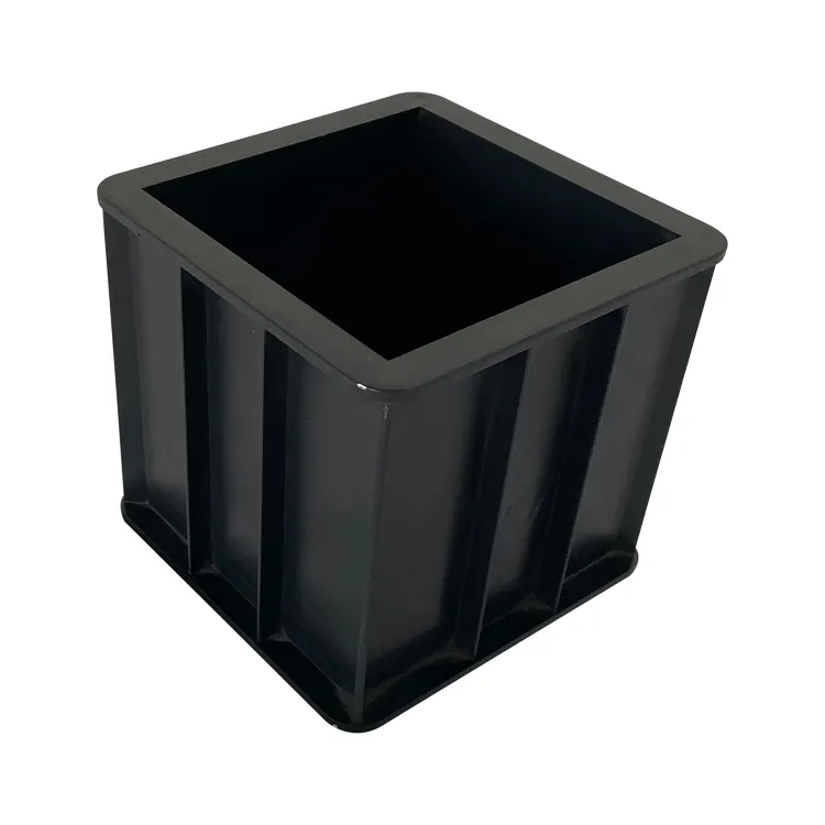 Stampo di prova cubo di colore nero da 150mm per il prezzo di prova del calcestruzzo