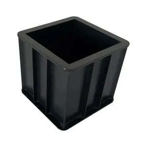 black color 150mm cube test mould for concrete test price